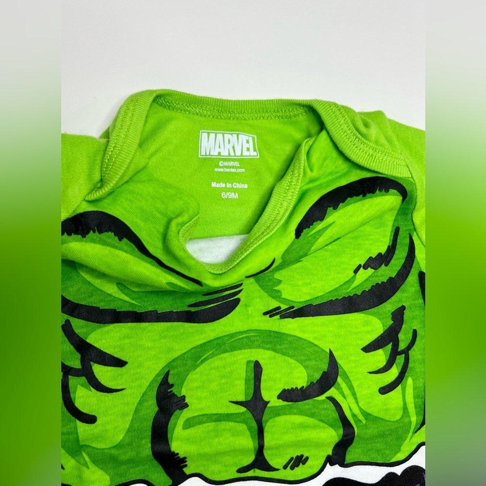 2/$15 ⭐️ Marvel Superhero One Piece Bodysuit Size 6-9 Months Costume